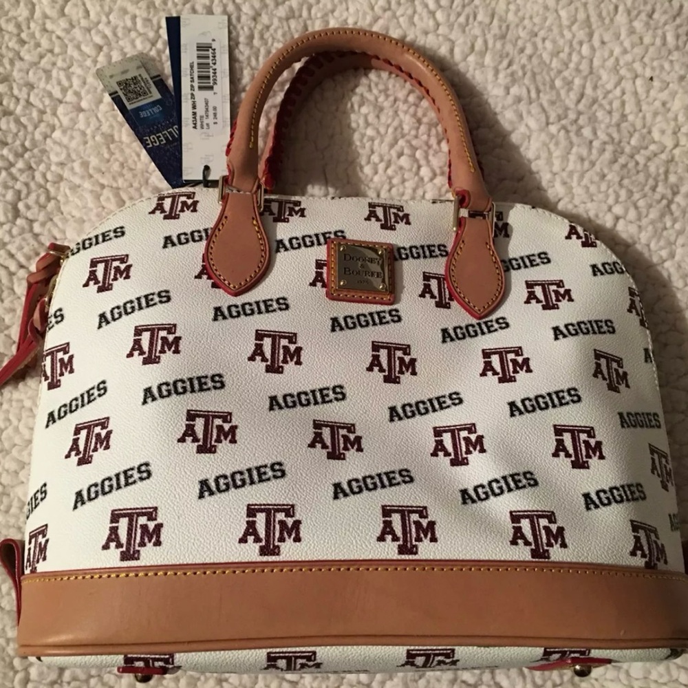 Dooney & Bourke Texas Aggies Satchel - Brand New!
